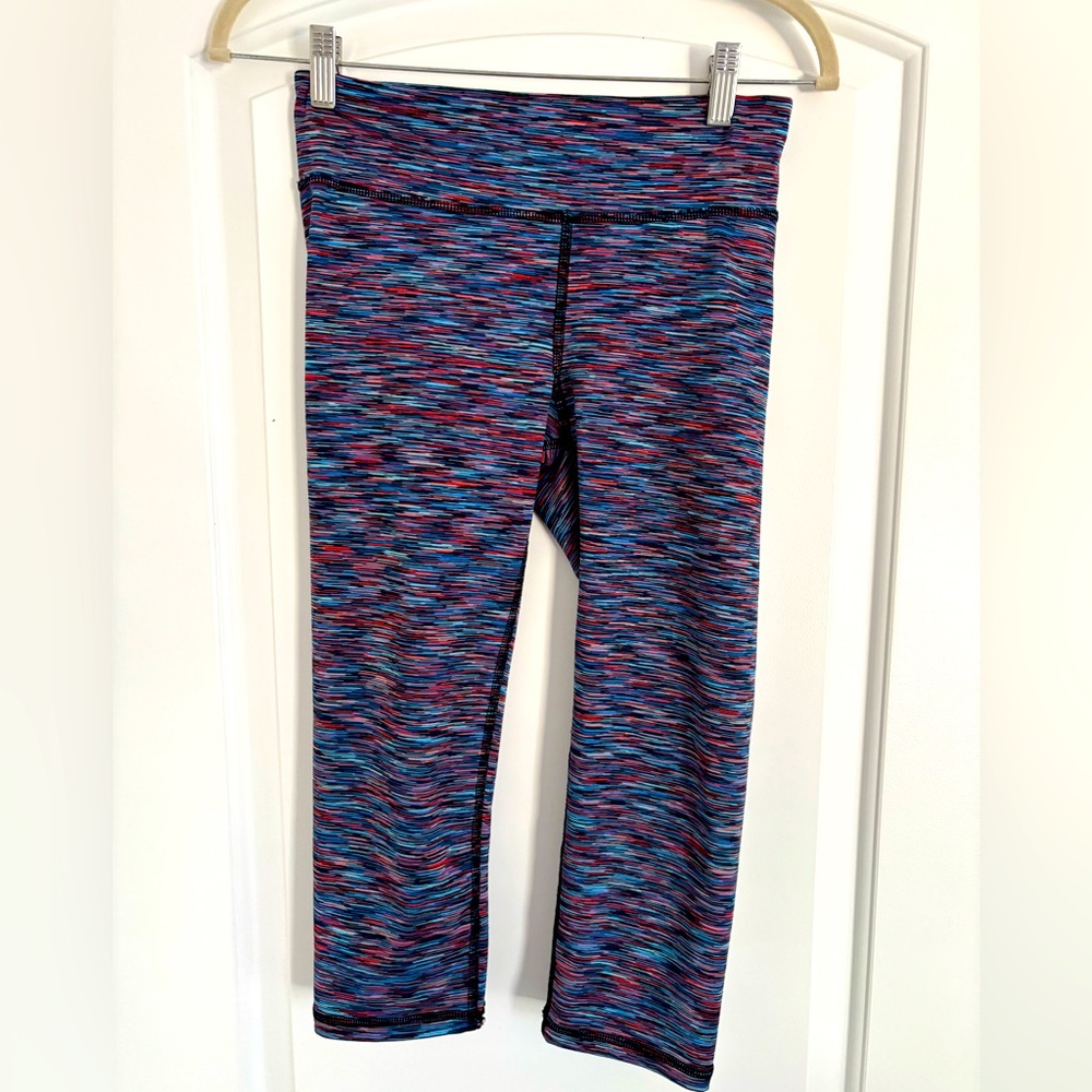Live Love Dream Womens Yoga Pants Petite Joggers Ankle Rainbow Color